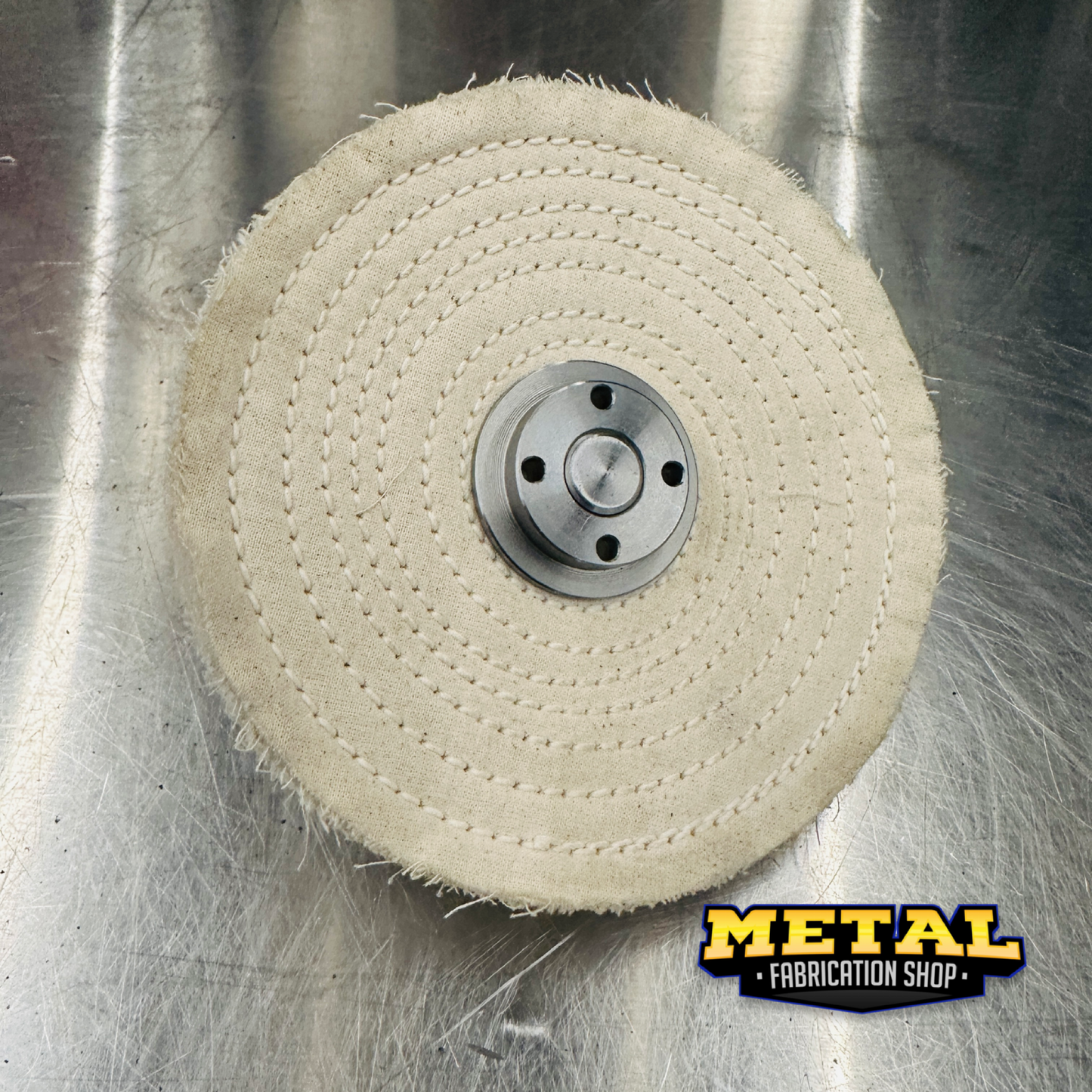 5/8-11 Grinder Wheel Adapter for white cotton polishing pad wheels