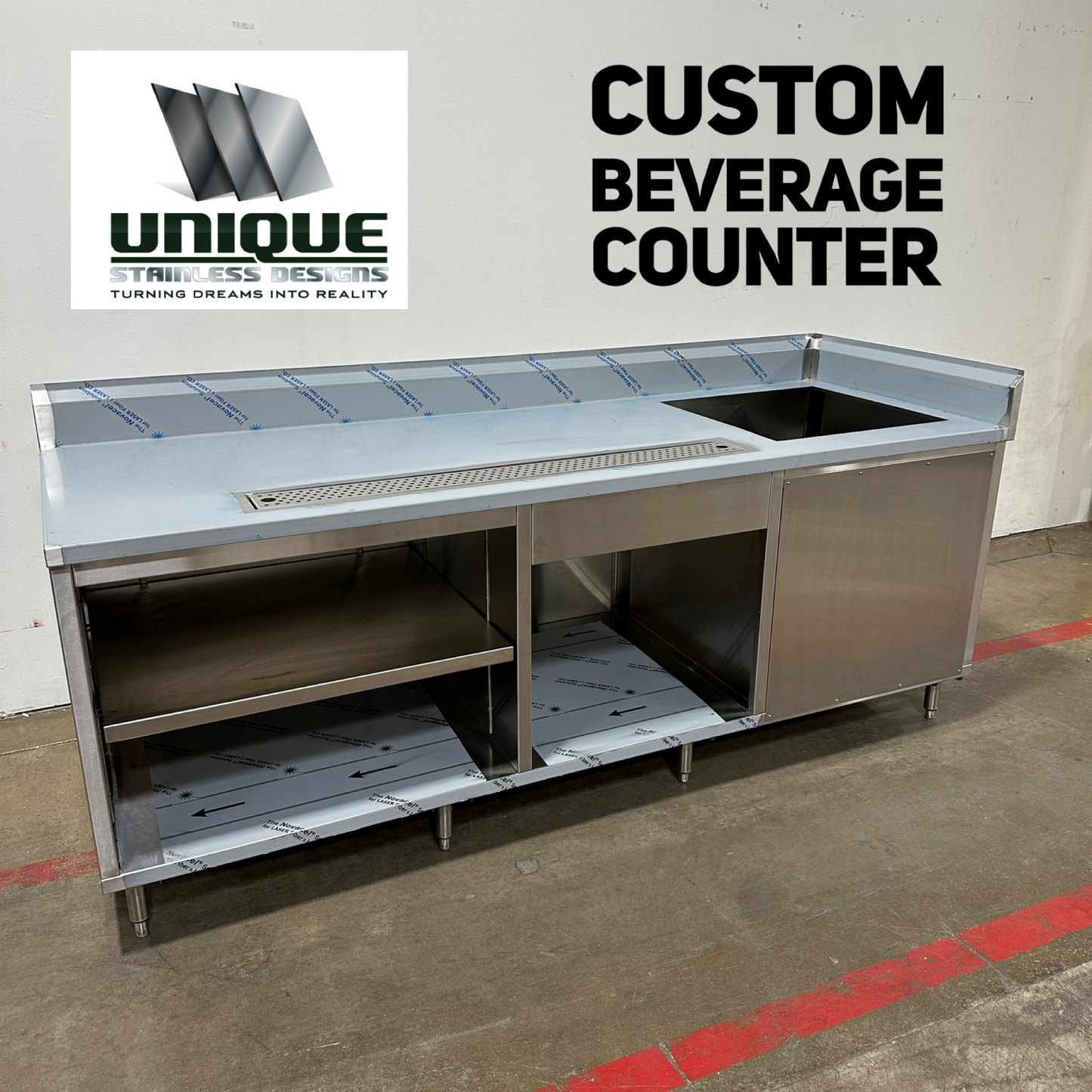 Lancer ICD 2300 Stainless Steel Beverage Counter