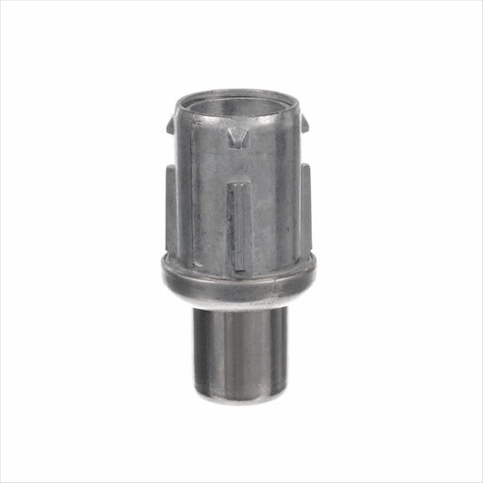 1-5/8" Round Stainless Steel Clad Zinc Die Cast Adjustable Round Foot Insert