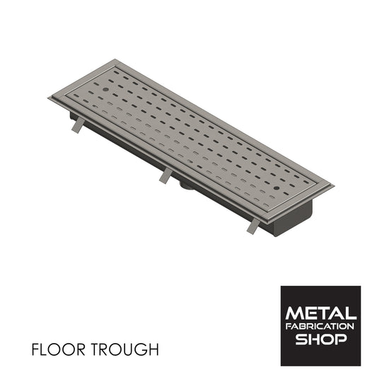 Stainless Steel Floor Trough
