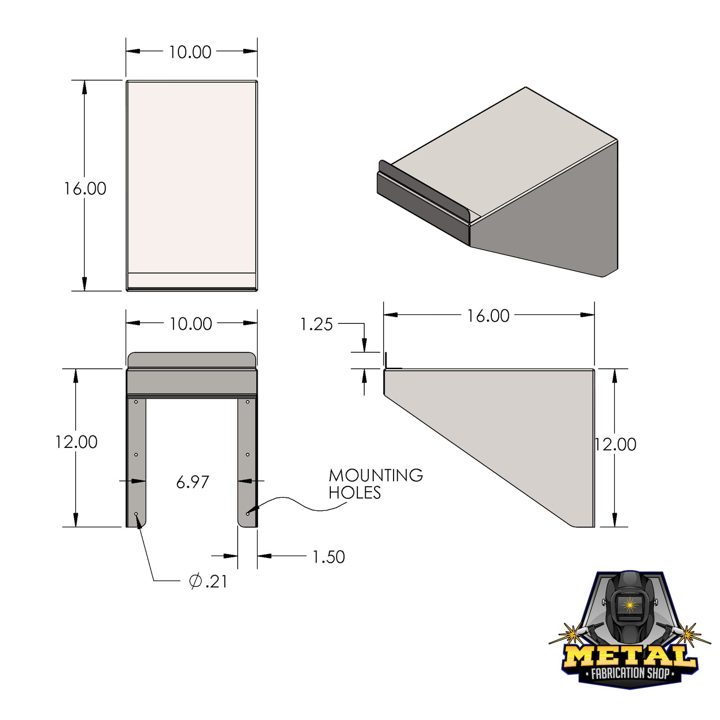 Stainless Steel Tray Jack Stand