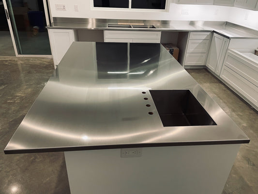 Why Stainless Steel Countertops Are a Game-Changer for Dallas-Fort Worth Homes