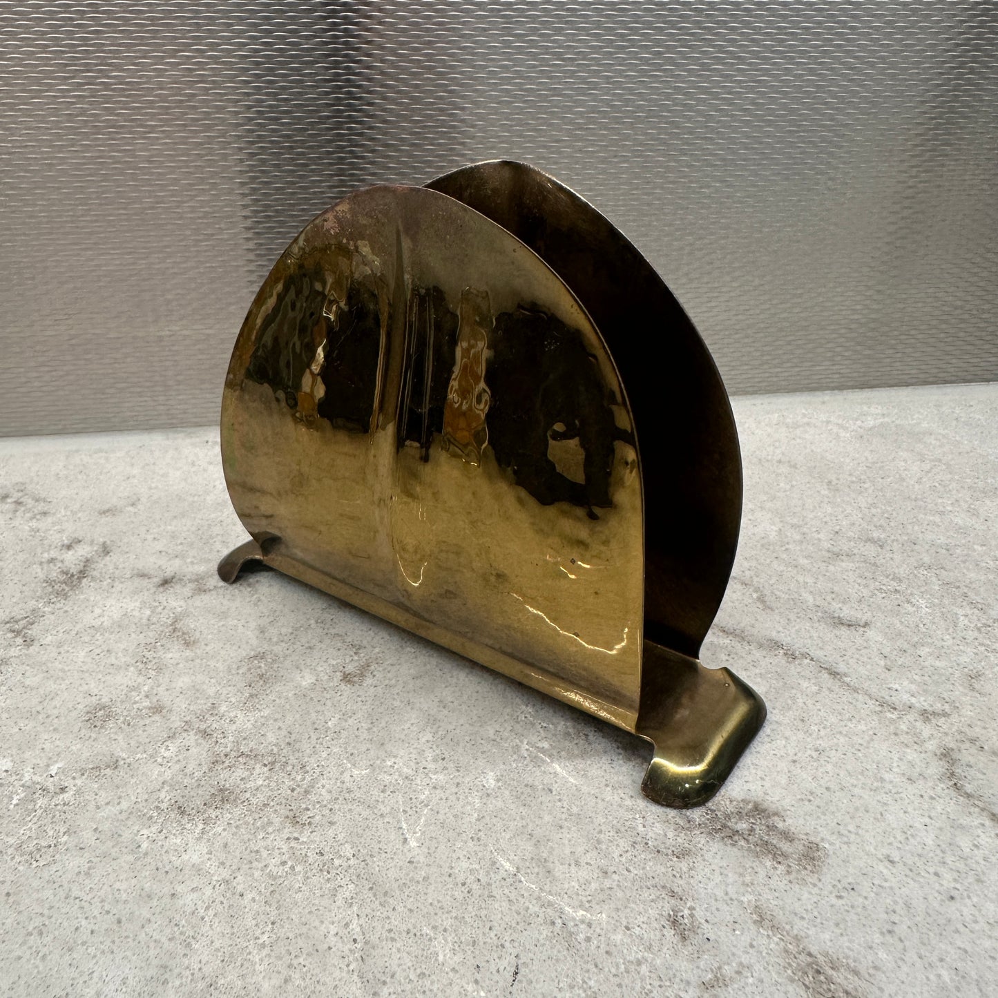 Vintage Brass Letter Holder