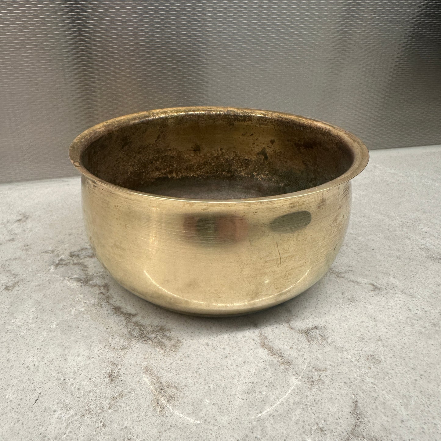 Small Vintage Brass Bowl