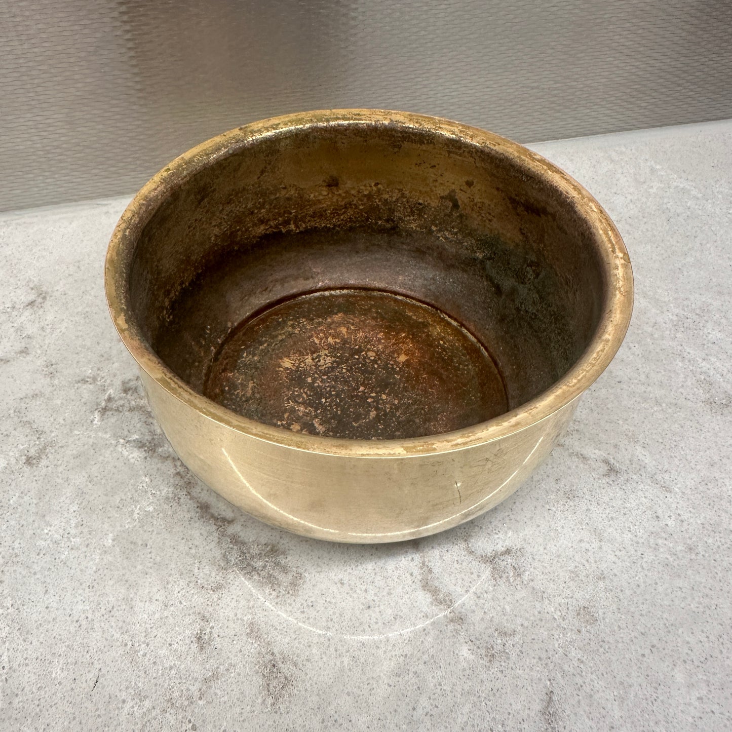 Small Vintage Brass Bowl