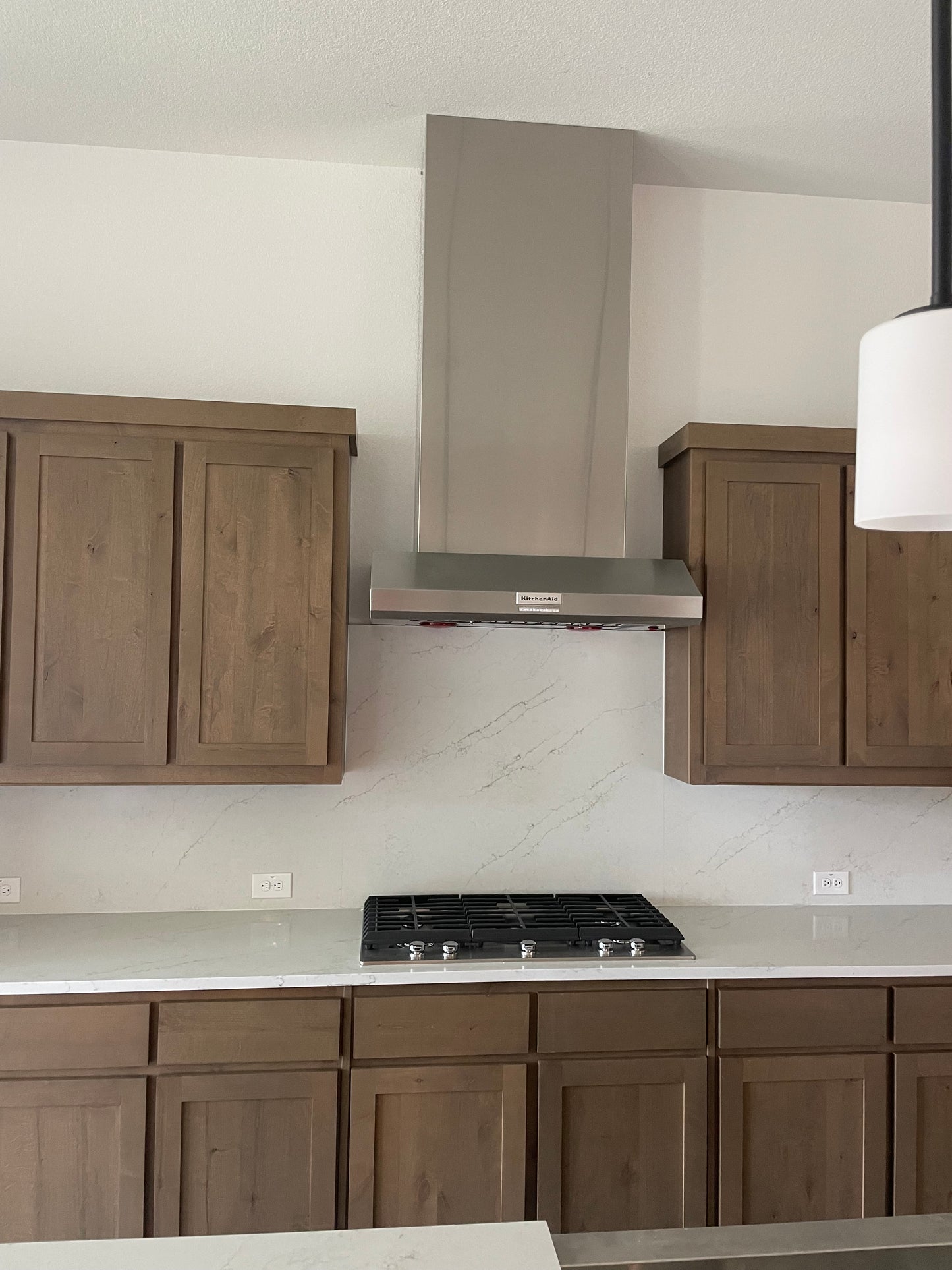 INDOOR CUSTOM STAINLESS STEEL DUCT COVER ONE PIECE KITCHEN