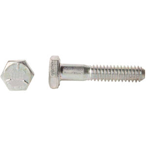 1/2"-13 x 2-1/2" Grade 5 Zinc Finish Hex Cap Screw