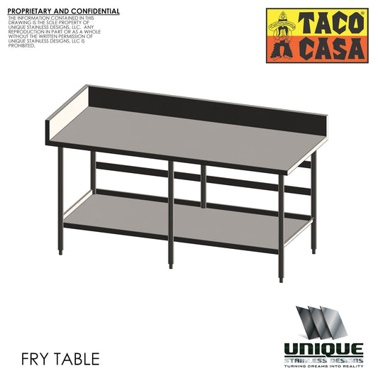 Work Table - Fry Table