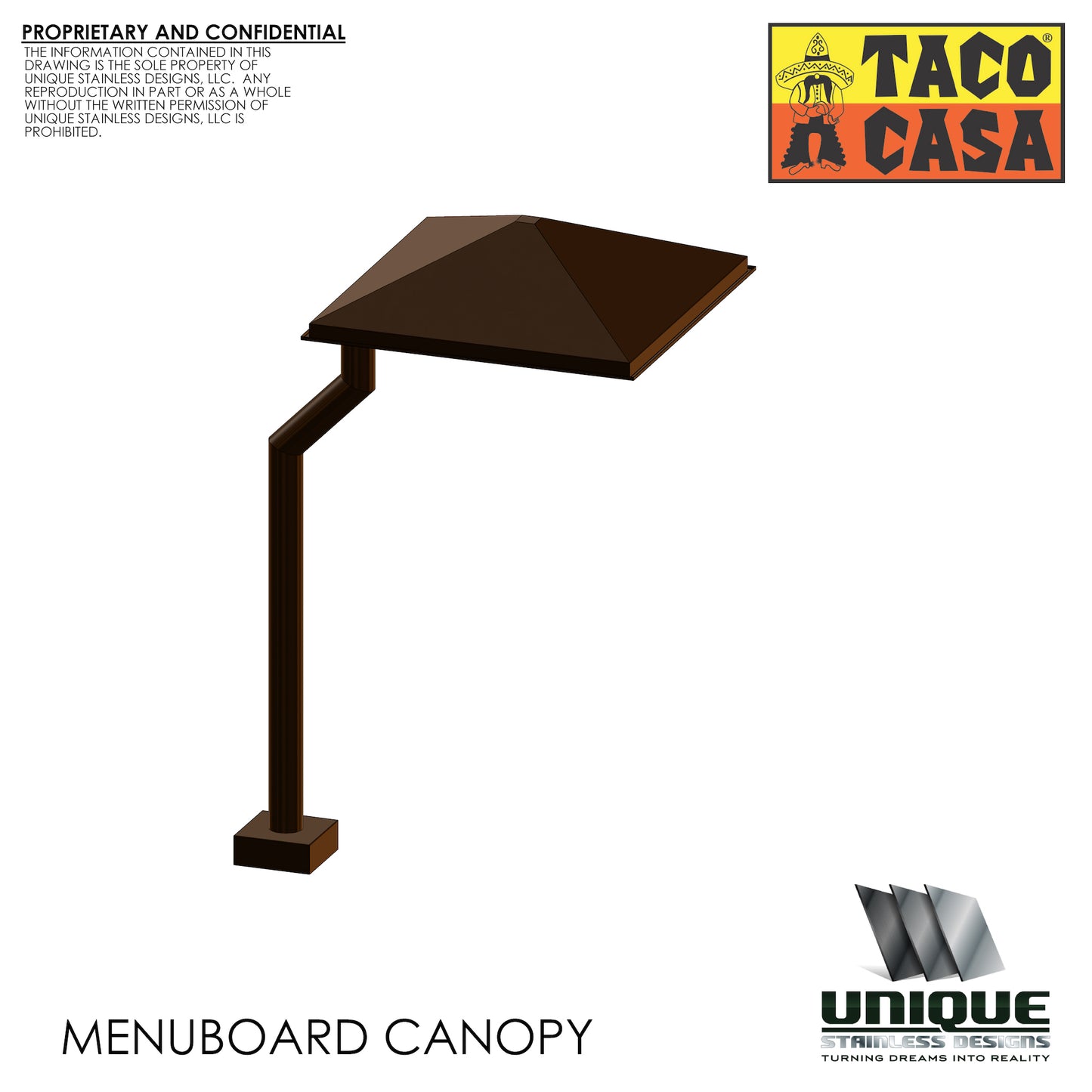 Menuboard Canopy
