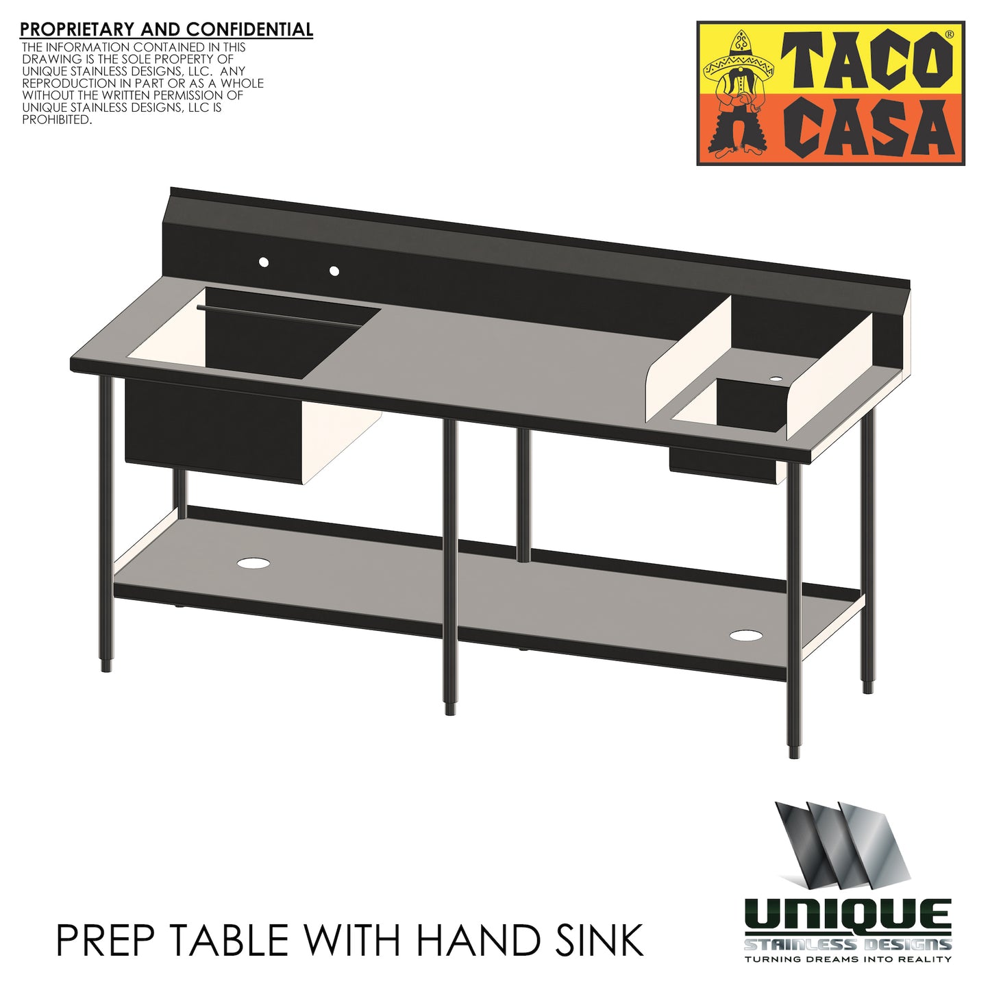 Work Table - Prep Table