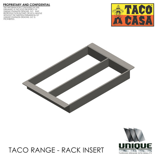 Taco Range - Bean Pot Rack Insert