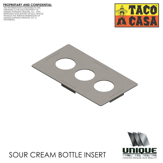 Sour Cream Bottle Holder Insert