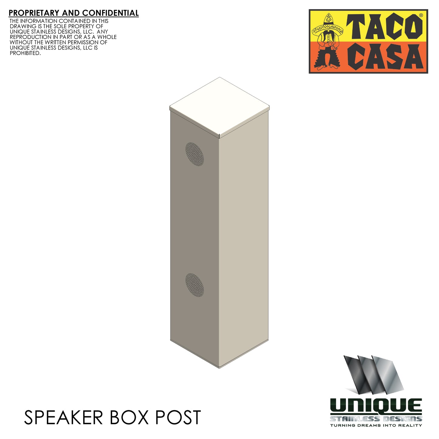 Speaker Box Post
