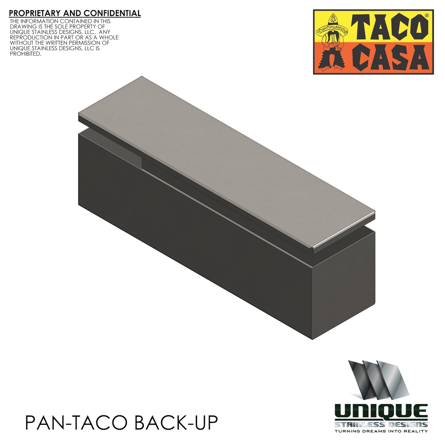 Pan-Taco Back-up with Lid