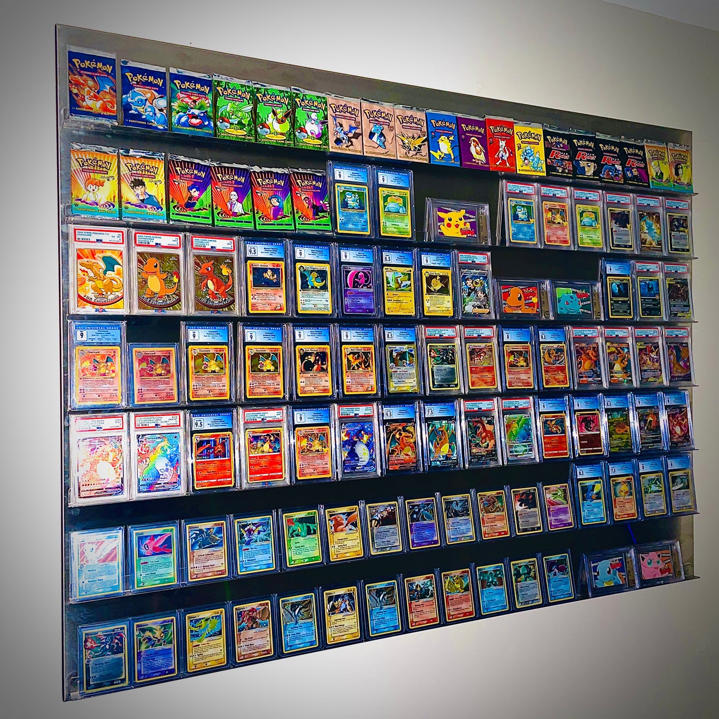 Card Collection Wall Display